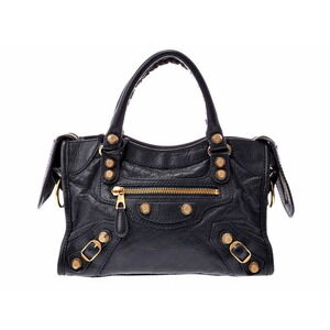 Balenciaga Giant City grey leather bag strap